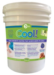 coating that keeps concrete cool. pool deck paint